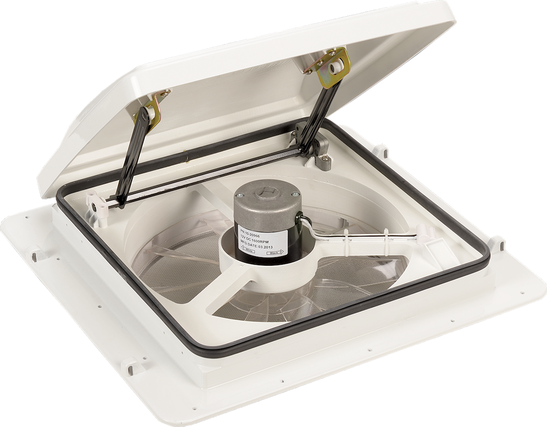 Product of MaxxAir Ventilation Solutions 00-04000K 14 Inch 14 Inch Roof Vent Yes 