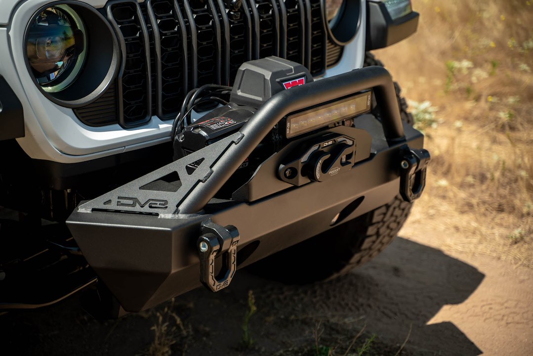 Product of DV8 Offroad FBJL-05 Steel Powder Coated Bumper 