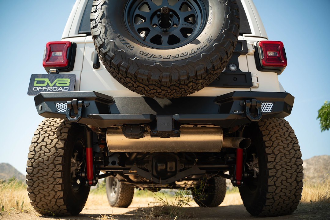 Product of DV8 Offroad RBJL-13 MTO Series Steel Powder Coated Bumper 