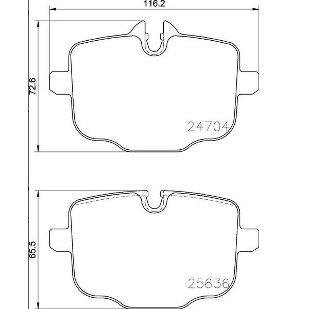 Product of Brembo P06101 Brake Pad - Set Of 4 