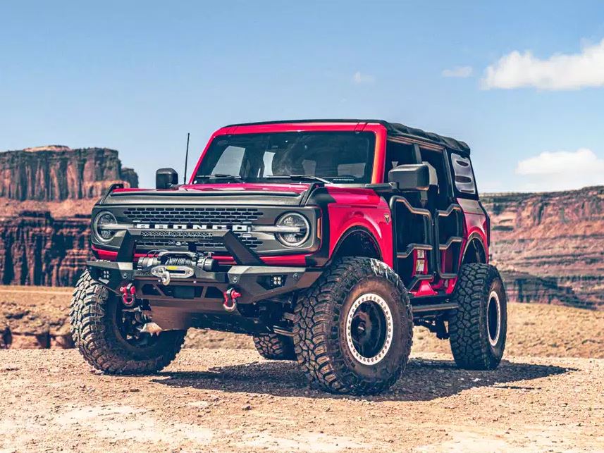 Product of Havoc Offroad HFB-02-003 Bender Steel Powder Coated Bumper 
