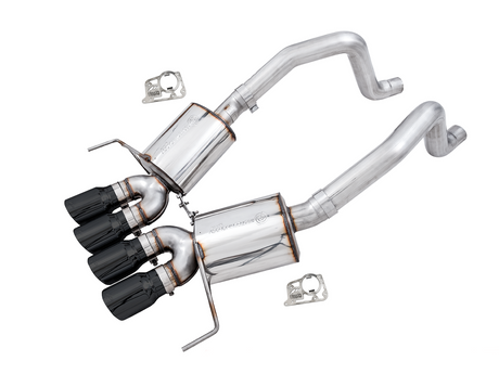 Product of AWE Tuning 3020-43081 Track Edition Axle-Back System Single Exhaust System Kit 
