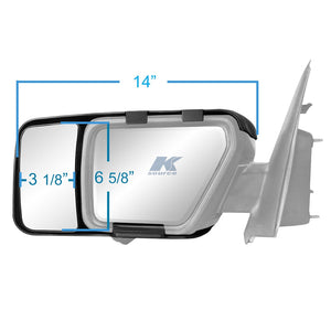 K-Source 81860 Exterior Towing Mirror||81860_3.Jpg||88||k8181860||1219437