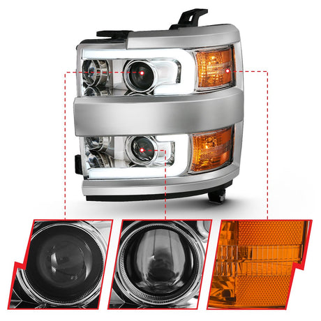Product of Anzo Usa 111360 Headlight Assembly