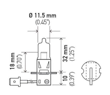 Product of Hella 002090671 Driving/ Fog Light Bulb