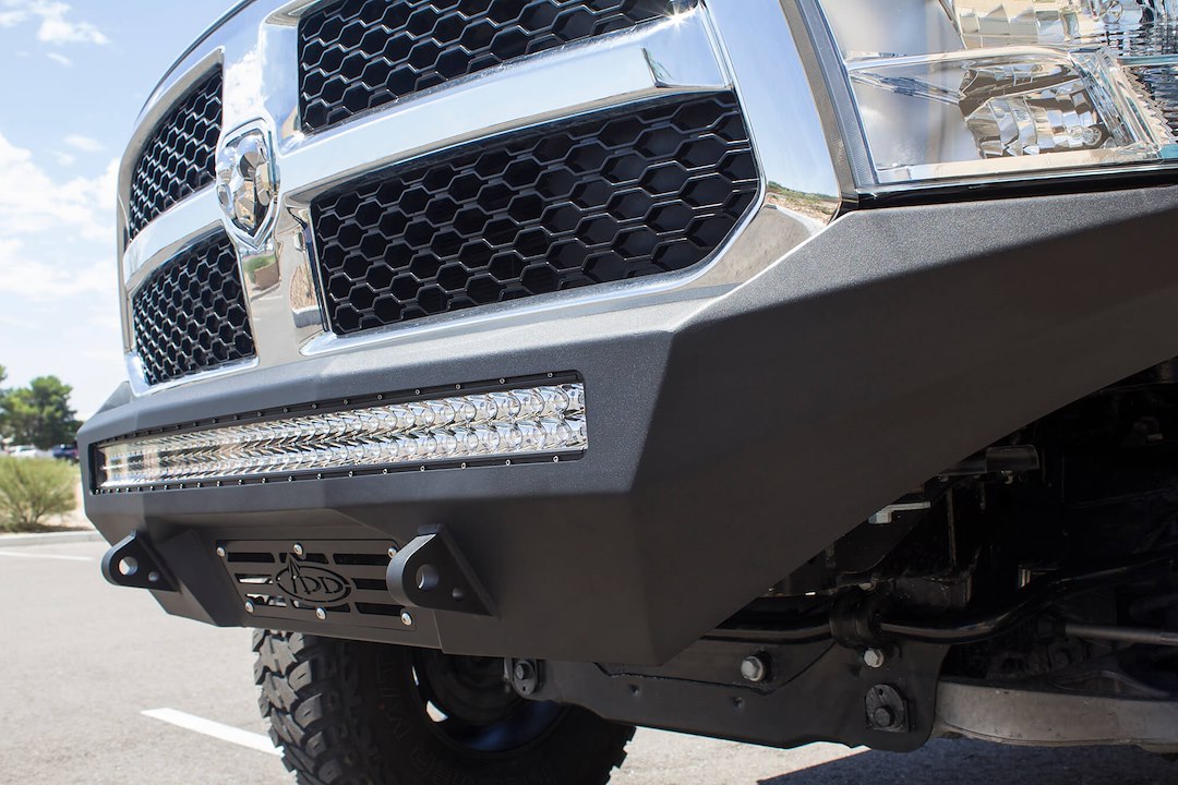 Product of Addictive Desert Designs F501192770103 Stealth Fighter Steel Powder Coated Bumper 