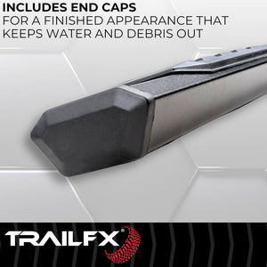Product of TrailFX AL4006B TrailFX A4 Series Nerf Bar With Surface Steps 