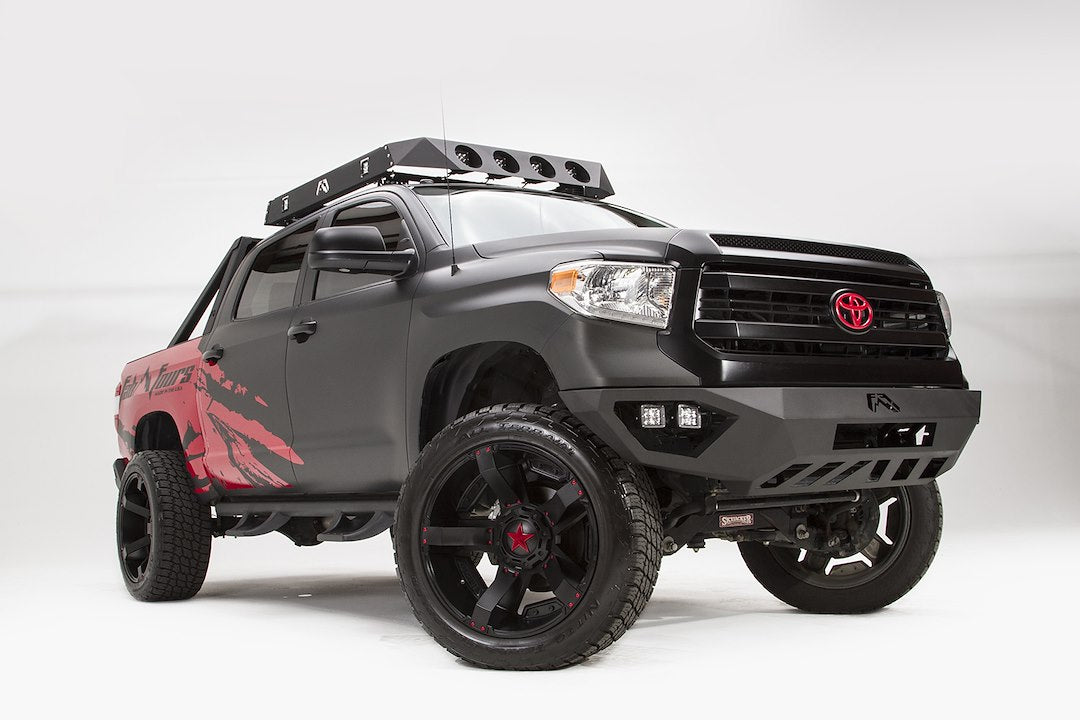 Product of Fab Fours TT14-D2851-1 Vengeance Steel Powder Coated Bumper 