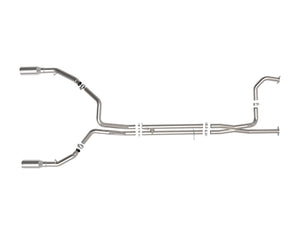 Product of Advanced FLOW Engineering 49-32084-P Vulcan Cat-Back System Dual Exhaust System Kit 