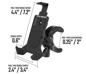 Mob Armor Mobc2-Blk-Lg Cell Phone Mount||mobc2-Blk-Lg_5.Jpg||90||mbamobc2blklg||1165142