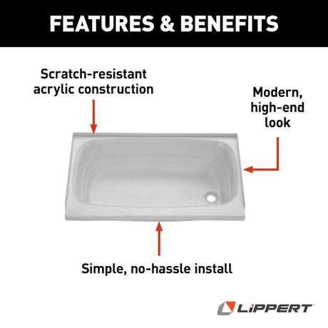 Product of Lippert Components 209658 Bathtub