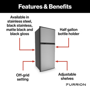Furrion Llc Fcr10dcgta-Bl Refrigerator||fcr10dcgta-Bl_2.Jpg||87||f6n2021123811||2487170