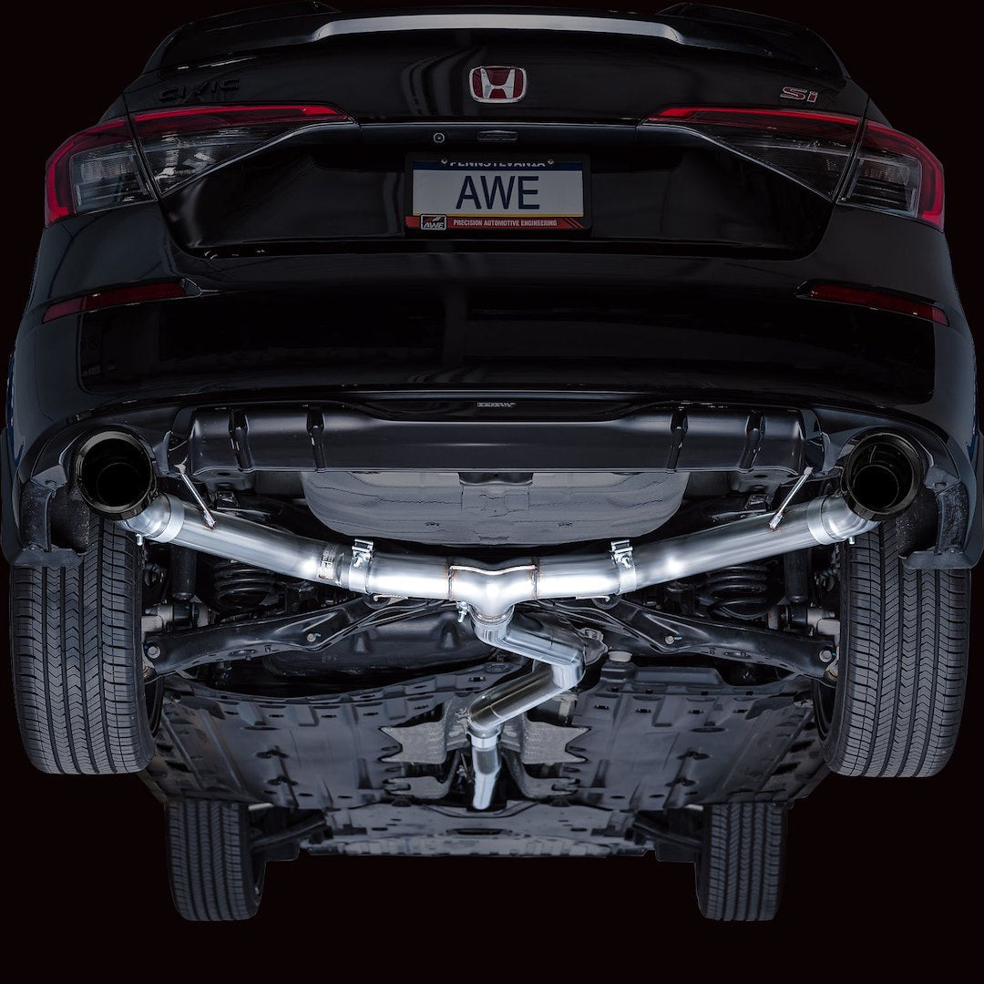 Product of AWE Tuning 3020-33331 Track Edition Cat-Back System Single Exhaust System Kit 