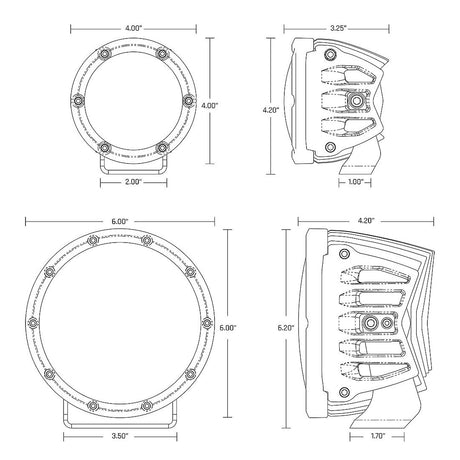 Product of Rigid Lighting 36115 Driving/ Fog Light 