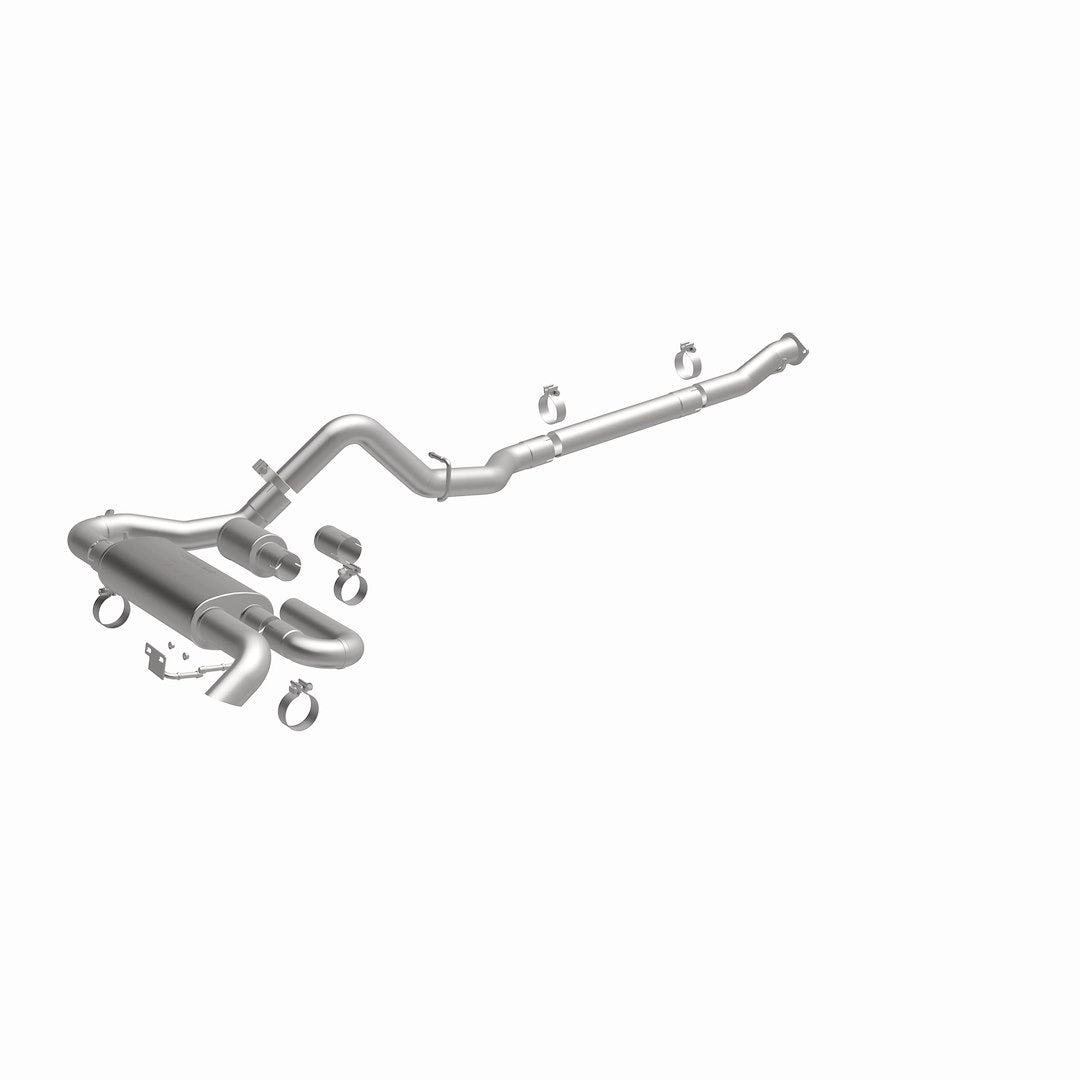 Product of Magnaflow Performance 19559 Overland Series Cat-Back System Single Exhaust System Kit 