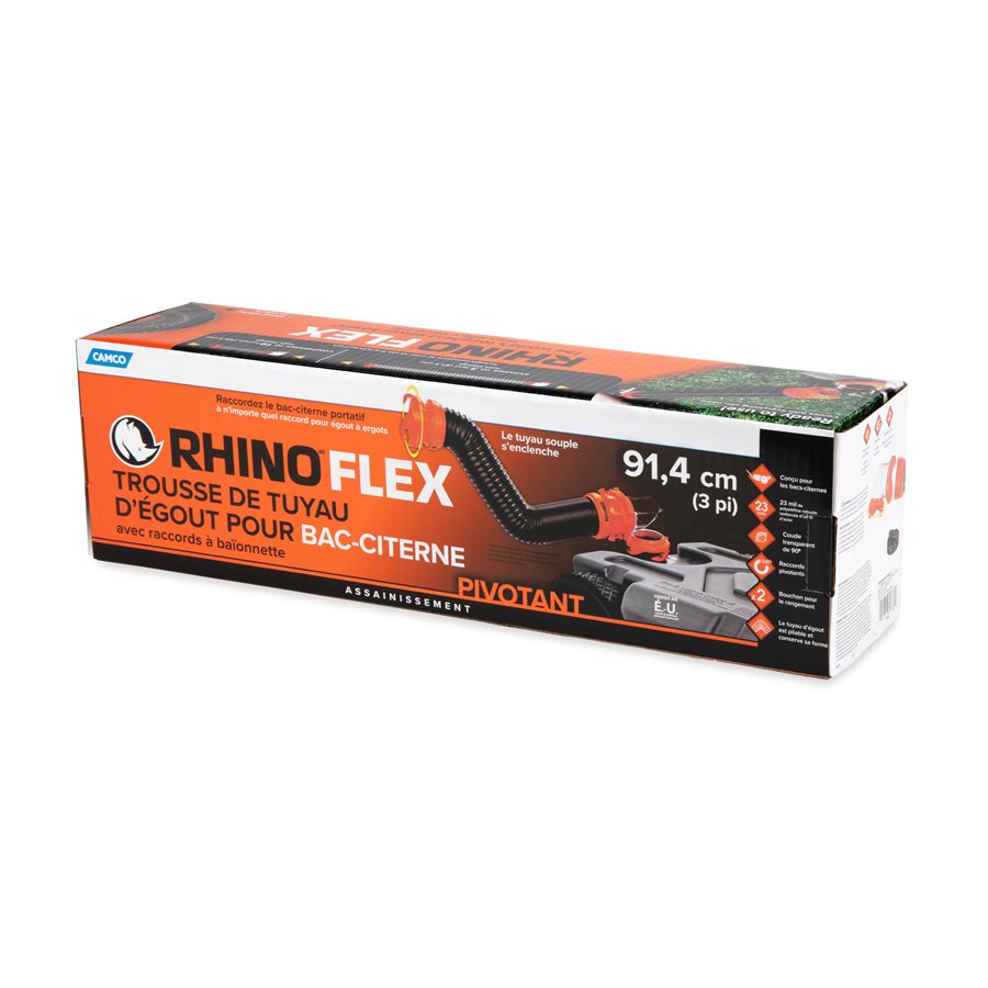 Product of Camco 39768 3 Feet Black/ Orange Sewer Hose Yes 