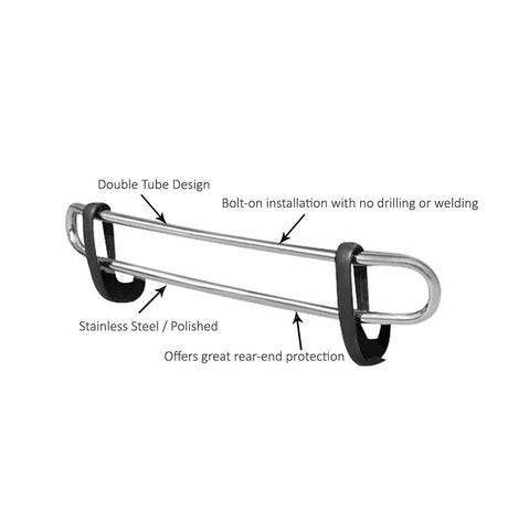 Product of Black Horse Offroad 8d93947ss Bumper Guard