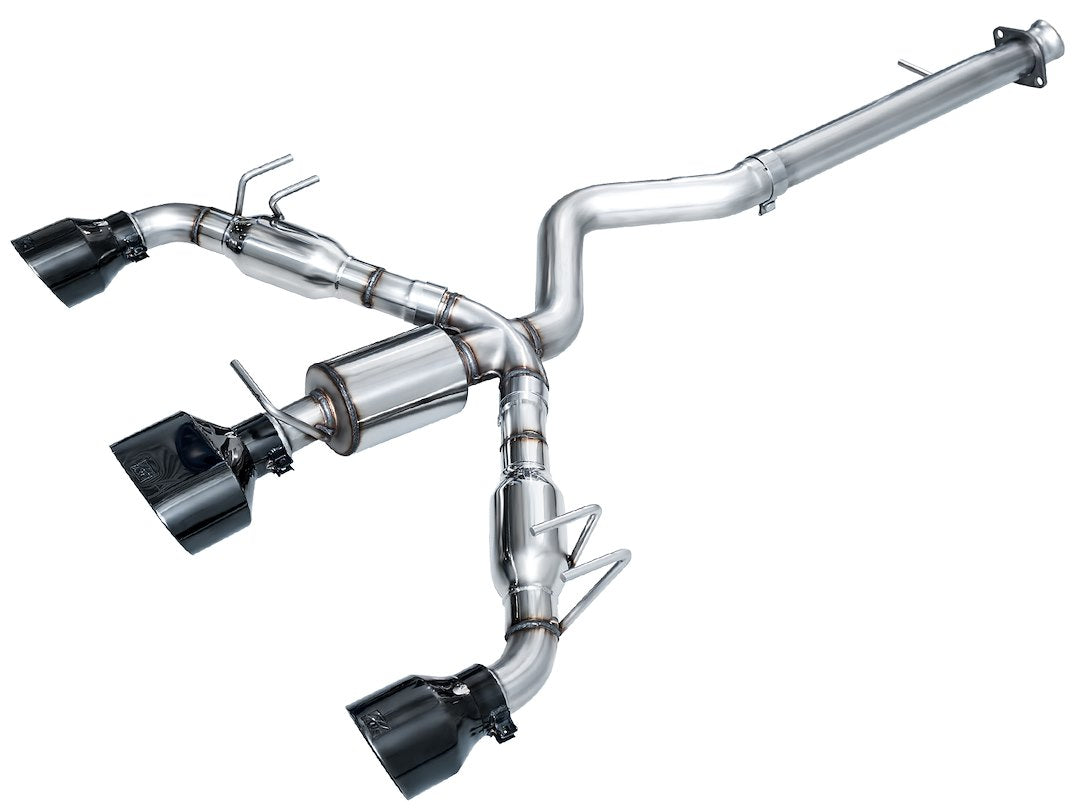 Product of AWE Tuning 3020-53472 Track Edition Cat-Back System Single Exhaust System Kit 