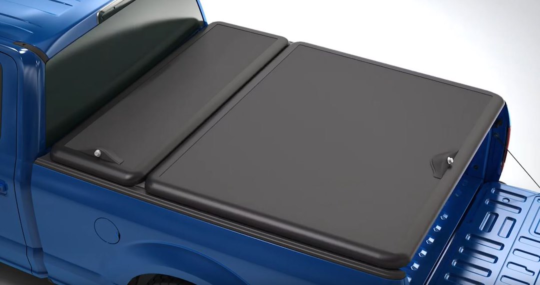 Product of Stowe Cargo Systems R255009-2 Hard Folding Black Matte Tonneau Cover