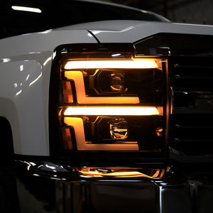 Spec-D Tuning 2lhp-Siv1525bk-Sq-Tm Headlight Assembly||||95||sdt1525bksqtm||1918770
