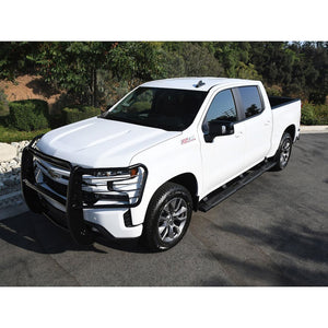 Product of Westin Automotive 28-534685 Black Powder Coated Oval Nerf Bar - Truck Wheel To Wheel 