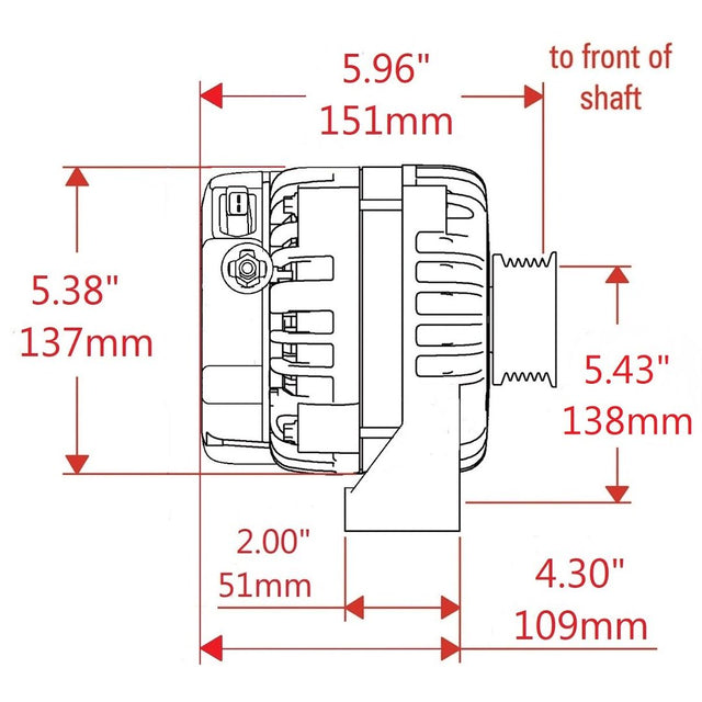 Powermaster 834009-4 Alternator/ Generator||834009-4_1.Jpg||86||p668340094||2218066