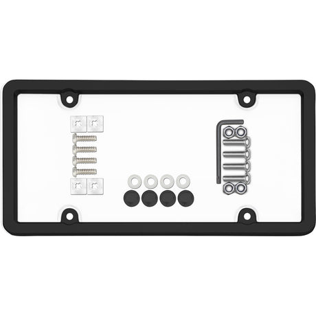 Cruiser 62510 License Plate Frame||62510_Main-Ultimate-Tuf-Combo_Black_Clear-Outpack.Jpg||85||c3462510||1158027