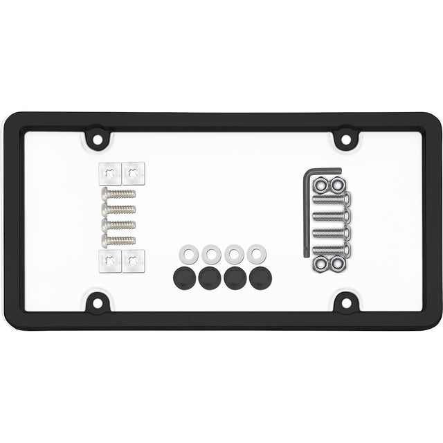 Cruiser 62510 License Plate Frame||62510_Main-Ultimate-Tuf-Combo_Black_Clear-Outpack.Jpg||85||c3462510||1158027