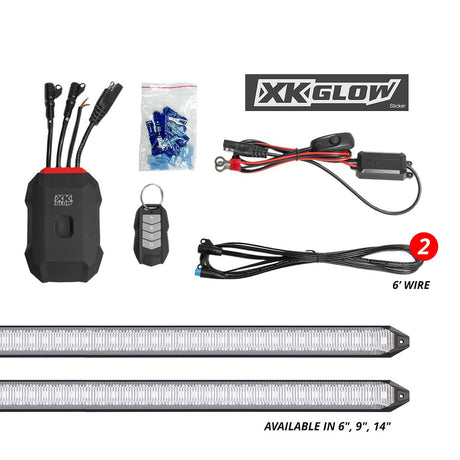 Xk Glow Mx-Drl-6-Kit Grille Light - Led||mx-Drl-6-Kit.Jpg||85||xkgmxdrl6kit||1726324