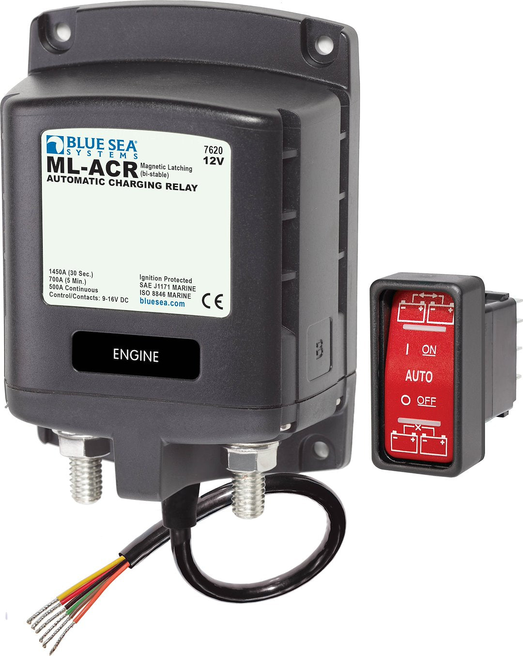 Blue Sea 7620-Bss Battery Voltage Sensing Relay||7620-Bss.Jpg||85||b6z7620bss||891636