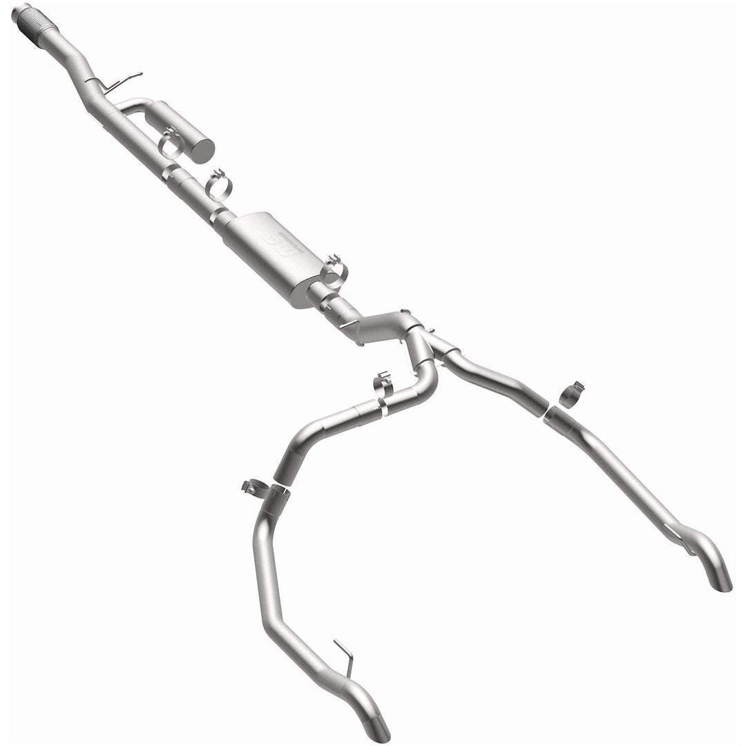 Product of Magnaflow Performance 19626 Overland Series Cat-Back System Single Exhaust System Kit 