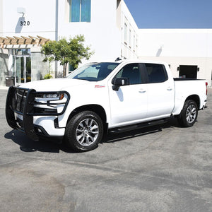 Product of Westin Automotive 21-4135 Platinum Nerf Bar With Surface Steps 