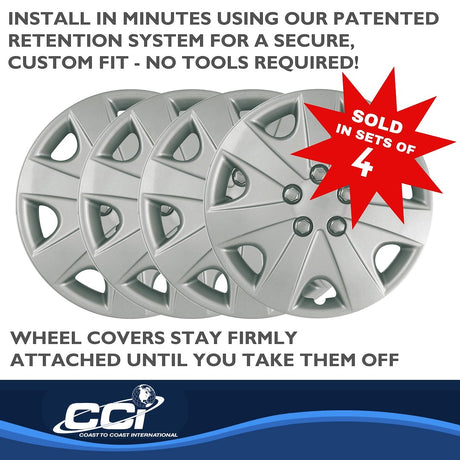 Product of Coast To Coast IWC41415S Silver Set Of 4 