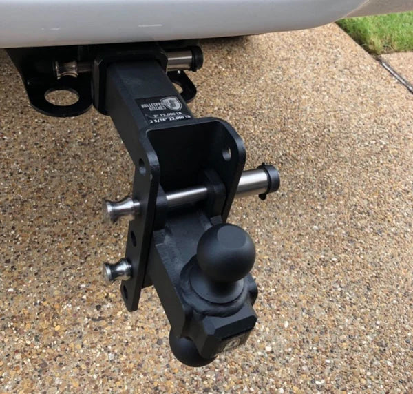 Product of Bulletproof Hitches ED204 2 Inch Receiver Trailer Hitch Ball Mount 