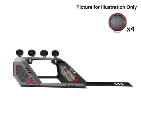 Black Horse Offroad Virb02b-Plfr Truck Bed Bar||virb02b-Plfr_2.Jpeg||86||blkvirb02bpfr||2239540