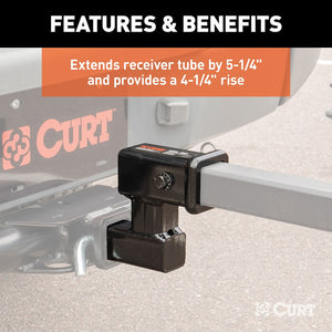 Curt 45794 Trailer Hitch Extension||45794_3008x1990_Fc.Jpg||86||c9345794||1059480