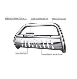 Product of Black Horse Offroad BE-TOTUS Bull Bar  with skid plate 