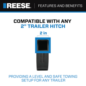Product of Reese 2118611 2 Inch Receiver Trailer Hitch Ball Mount 