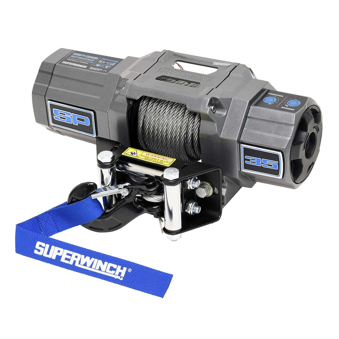 Product of Superwinch 1135240 3500 Pound Vehicle Recovery Winch 