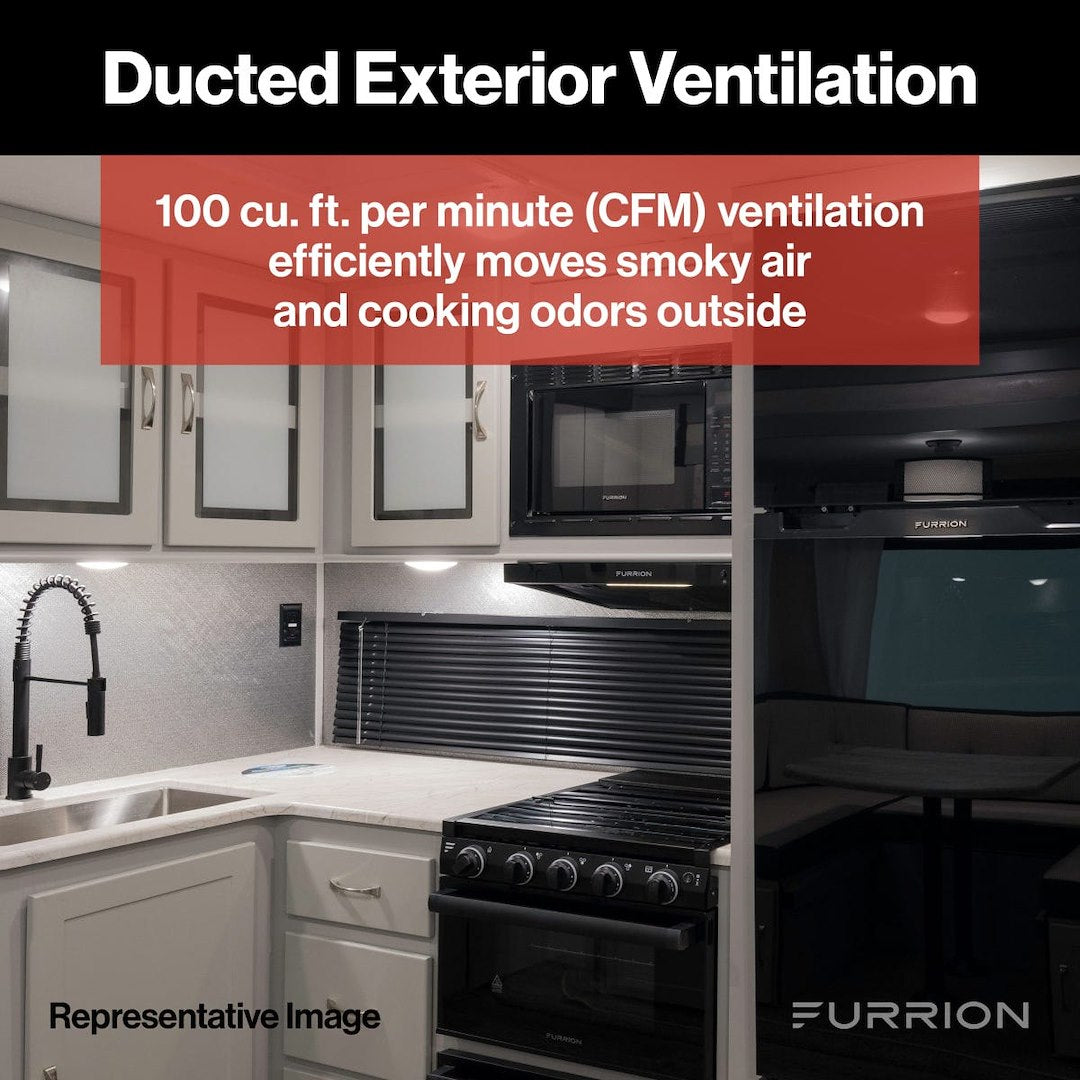 Product of Furrion Llc Fho23sacrv-Bl Stove Vent Hood