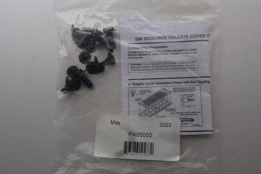 Duraliner Pa05050 Bed Liner Hardware||pa05050.Jpeg||85||p53pa05050||1573238