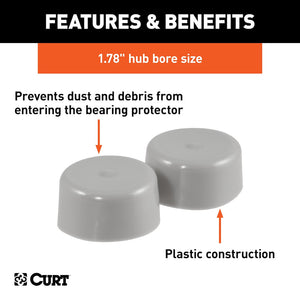 Curt 23178 Trailer Wheel Bearing Dust Cap||23178_3008x1990_Fa.Jpg||87||c9323178||2344614