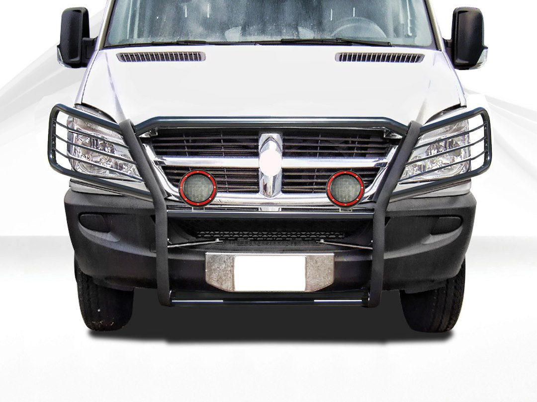 Product of Black Horse Offroad 17D502MA-PLFR Grille Guard  