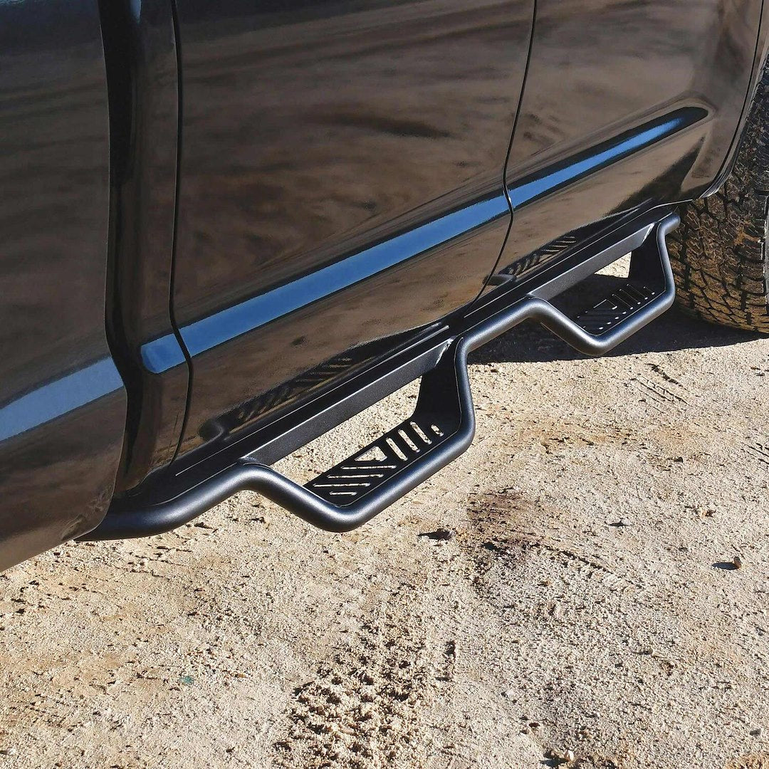 Product of Westin Automotive 20-13245 Outlaw Nerf Bar With Drop Down Steps 