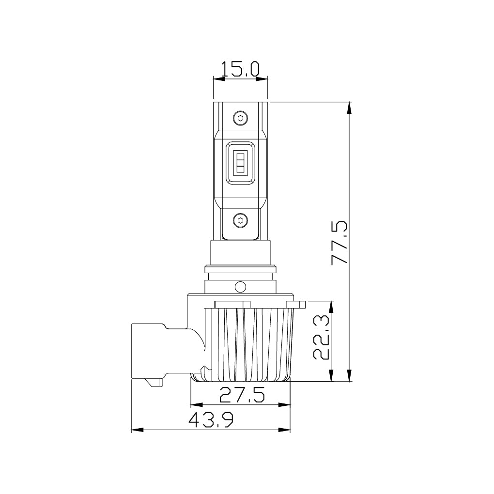 Product of Arc Lighting 21101 Driving/ Fog Light Bulb - Led
