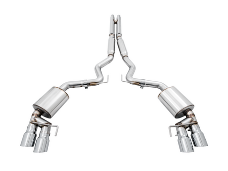 Product of AWE Tuning 3015-42102 Touring Edition Cat-Back System Dual Exhaust System Kit 