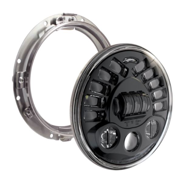 Product of J.W. Speaker 0555051 High And Low Beam Headlight Assembly - LED - Single 