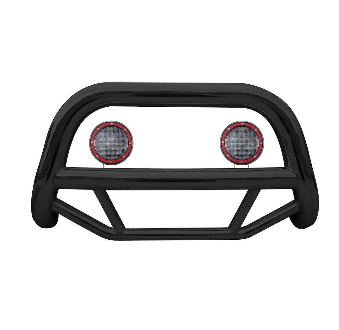 Product of Black Horse Offroad MBB-JEB9106-PLFR Bull Bar  with skid plate 