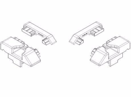 Roll-N-Lock 106-005 Tonneau Cover Rail End Cap||106-005_1.Jpg||86||r75106005||2330327
