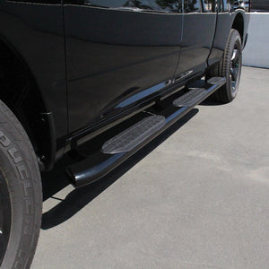 Product of Westin Automotive 21-534315 Black Powder Coated Oval Nerf Bar - Truck Wheel To Wheel 